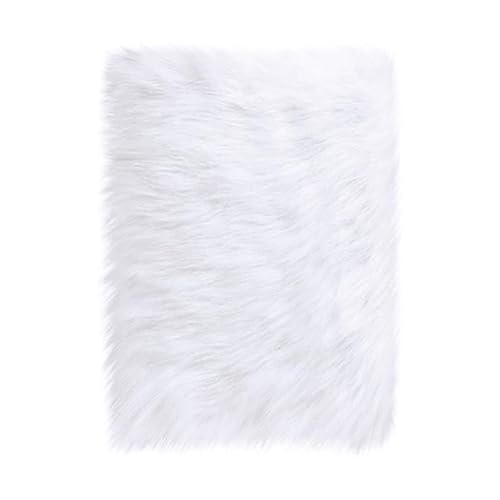 Yueeer 10x15" Photo Background & Props, White, Small Rug