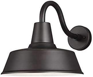 SEA GULL 8737401EN3-71 Large One Light Outdoor Wall Lantern