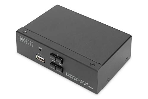 KVM DIGITUS DS-12870 2 Ports HDMI-USB-Audio-HUB 2.0