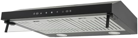 900CFM Wall Mount Range Hood,24inch Under Cabinet Range Hood w/LED Lighting — view 5