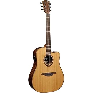 Chitarre Lag Chit.Acust.LAG T118DCE Dread.Nat. Elett. - Les Beatles, Paul McCartney, John Lennon, RIngo Starr, George Harrison Chitarre Lag Chit.Acust.LAG T118DCE Dread.Nat. Elett. – Image 3