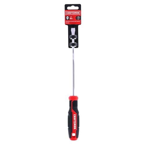Image of CRAFTSMAN Screwdriver SL3 /8 in. x 8 in. Long Slotted, Magnetic Tip (CMHT65166)