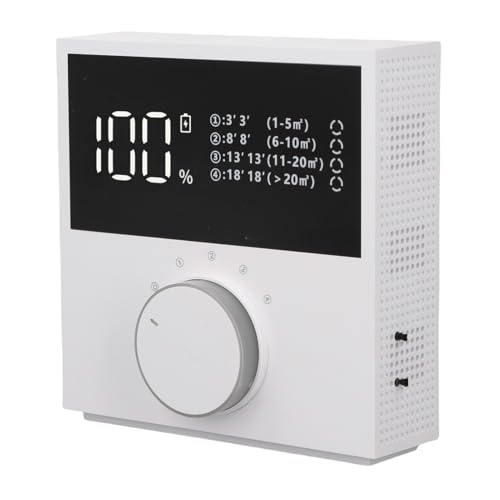 lvifloae Purificador de aire portátil para el hogar dormitorio 2 en 1 montaje en pared purificador de aire pequeño USB recargable de iones negativos para dormitorios, salas de