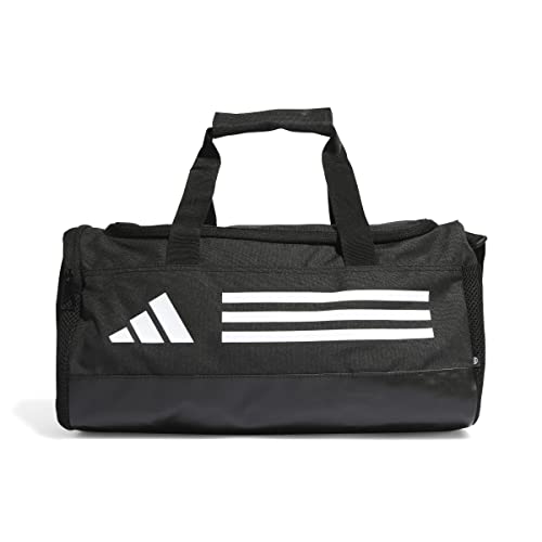 Adidas Unisex Essentials Training Duffel Bag, Black/White, XS