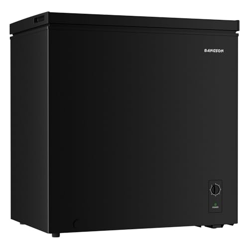 BANGSON 7.1 Cu.Ft Chest Freezer, Deep Freezer with Adjustable Thermostat,