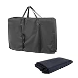 Durlo Black Waterproof Heavy Duty Wheelchair Storage Bag – Large Folding Chair Carrying Bag for Folding Wheelchairs, Walkers & Transport Chairs