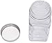 Tebery - Juego de 12 tarros de especias de cristal de 113...
