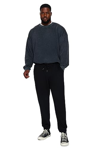 Pantalon de survêtement grande taille homme parfait pour le week-end et la détente