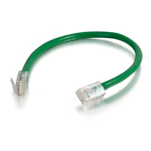 Image of C2G 00539 Cat5e Cable - Non-Booted Unshielded Ethernet Network Patch Cable, Green (8 Feet, 2.43 Meters)