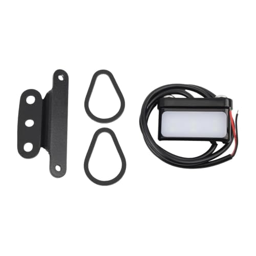 Support plaque immatriculation moto arrière bien rangée Tracer 7 GT - 5