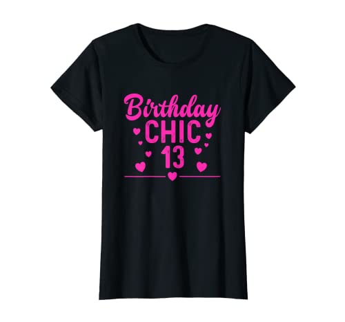 Funny 13th Birthday 13 Year Old Queen Born In 2009 Chic Camiseta