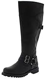  FB Fashion Boots Damen Biker Boots D84325 Black Motoradstiefel Schwarz inkl Schuhdeo 39 EU