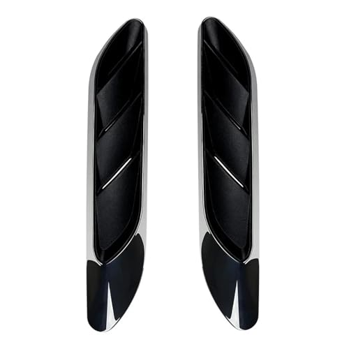 Aileron Latéraux Voiture en Carbone Argent pour Mercedes Classe E W214 2024 Blason Premium