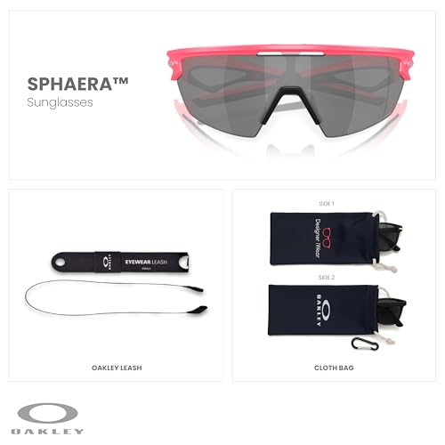 Oakley OO9403 Sphaera Shield Sunglasses For Men For Women + BUNDLE With Designer iWear Complimentary Eyewear Kit2
