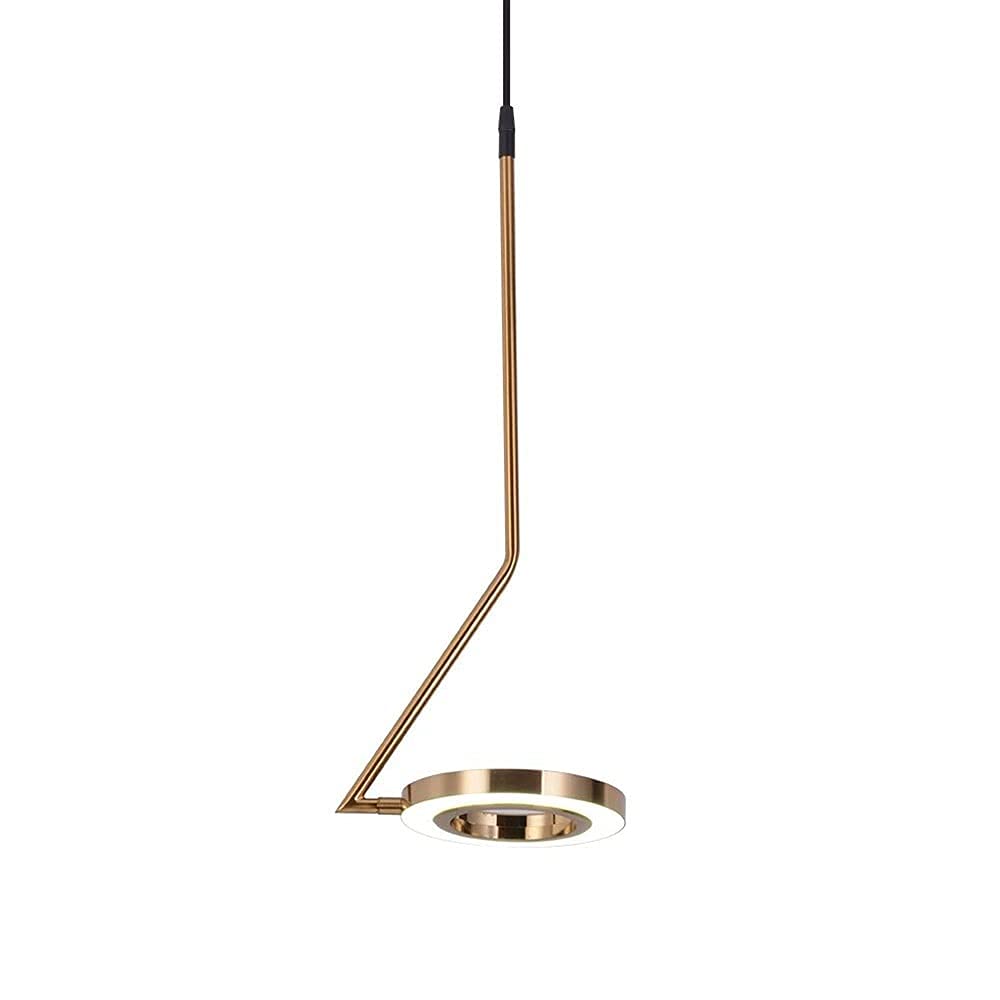 Lámpara colgante giratoria 360 con portalámparas de metal duradero