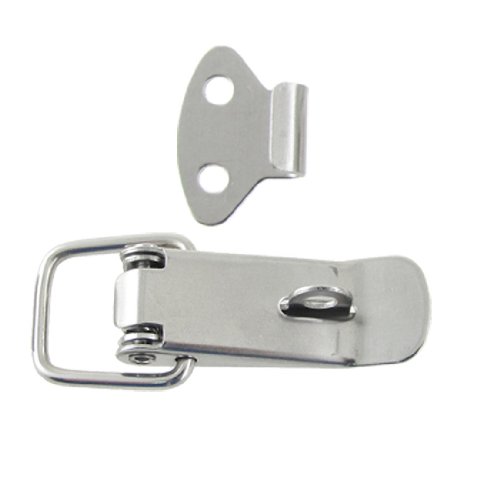 Image of Aexit Hardware Case Padlocks & Hasps Boxes Spring Loaded Metal Toggle Latch Hasps Catches
