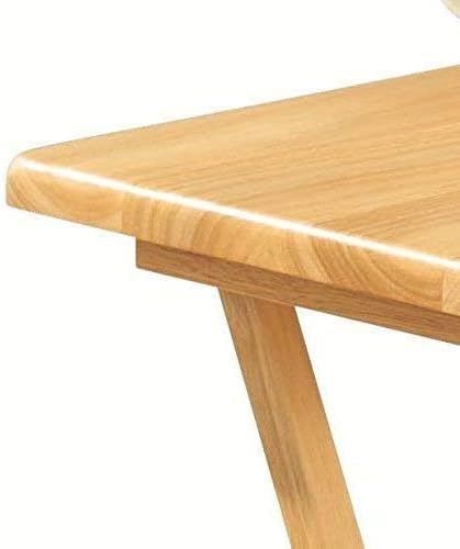 E2B Housewares Snack Table, Rubberwood