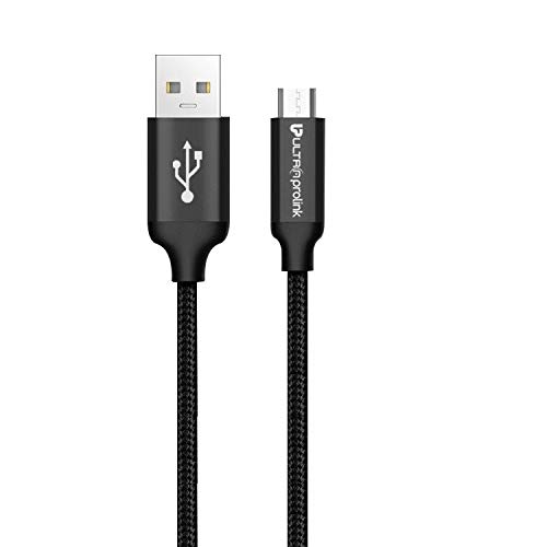 ULTRAPROLINK UL1014 AutoDisconnect Micro USB 1.2m Black Color A Sync & Fast Charging Cable