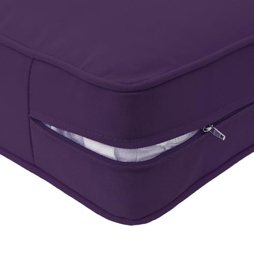 Image of QILLOWAY Outdoor Chair Patio Repalcement Cushions,2counts,Purple