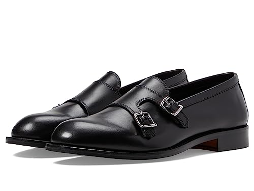 Image of Massimo Matteo Ponte Veccio Double Monk Strap Black 8 D (M)