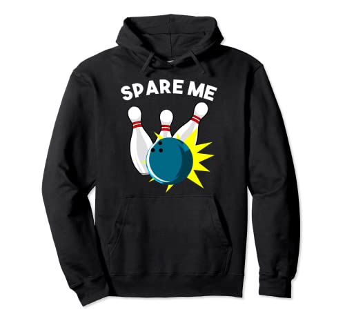Funny Spare Me | Bonito regalo de bolos para niños y niñas Sudadera con Capucha