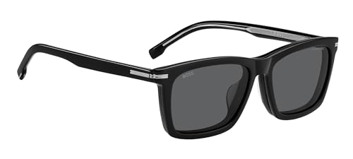 HUGO BOSS lunettes de soleil rectangulaires contre éblouissement sol