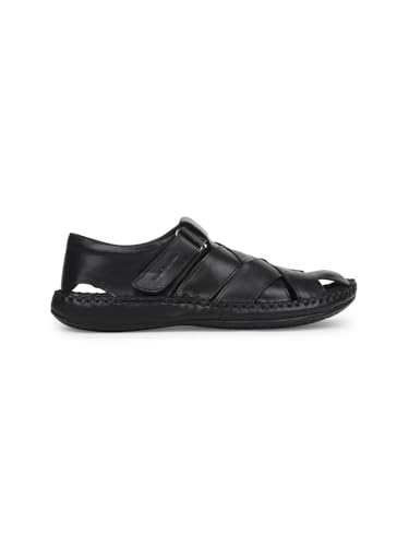 Image of Hush Puppies California Fisherman Men's Black Sandals - 10 UK (8646790)