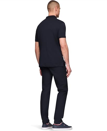 Image of Tommy Hilfiger Mens Short Sleeve Casual Polo Shirts in Regular Fit with Liquid Cotton
