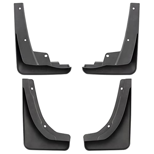 Image of BOXI Set of 4 Front and Rear Side Mud Flaps Splash Guards Fit for Cadillac XT4 2019 2020 Sport Utility 2.0L