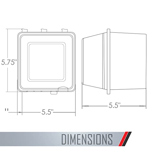 TayMac MM7440C 4.75-in. Deep Outdoor Box, UFAST 55-in-1 - Image 2