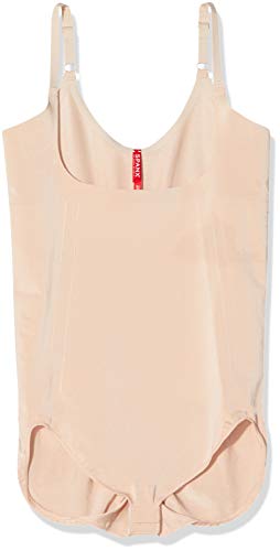 SPANX Oncore Open-Bust Panty Bodysuit Soft Nude LG