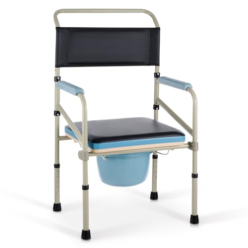 VONOYA Sedia Comoda WC Regolabile 4 in 1