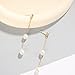 SELSHE Pearl Drop Earrings - Dainty, Hypoallergenic 14K Gold Plated Pearl Earrings for Women's Bridal & Wedding Gifts