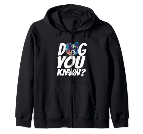 Dog You Know ? Chin Japonés Papá, Día del Padre Sudadera con Capucha