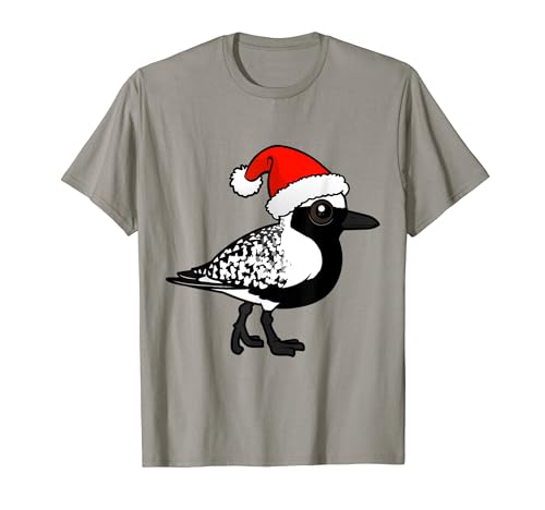 Christmas Black-bellied Plover Cute Cartoon Birdorable Bird T-Shirt