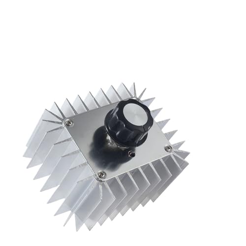 OPEUSLIEV Regulador de voltaje SCR de 5000W, controlador de velocidad del Motor AC220V, potencia ajustable, atenuadores LED electrónicos de alta potencia, termostato