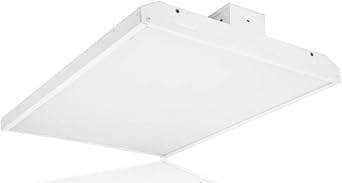 90 Watt 2 Foot High Bay | 5000K Daylight High Output 11790 Lumens | Wired 90W 100-277V High Bay | 50000 Life Hours 131LM/w | 1 Pack by GoodBulb