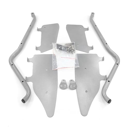 Barre de protection moteur Zontes 350e cadre haute résistance argent