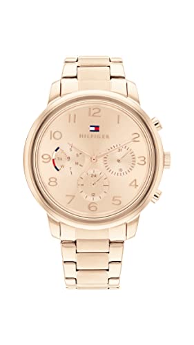 Tommy Hilfiger Carnation Gold Dial Round Shaped Sport Women Watch_TH1782526W (B0CW1MQHLH) Amazon Price History, Amazon Price Tracker