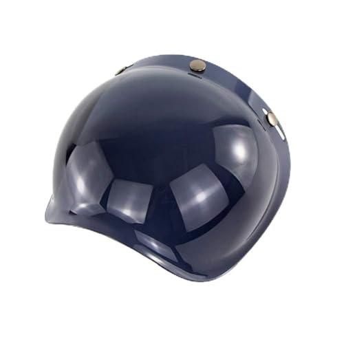 SPYMINNPOO Helmet Bubble,Open Face Helmet Bubble Visor Motorcycle Motorcycle Helmets Accessorie (Brown)