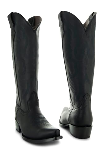 Soto Boots Tall Leather Womens Cowgirl Boots M10032