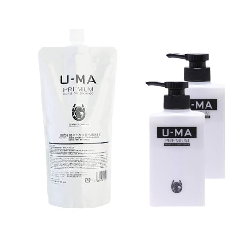 U-MA U-MA シャンプー 詰め替え エコパック 1個 と コンディショナー2個