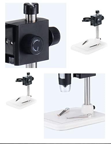Support de microscope USB en alliage d'aluminium avec cadre de table réglable