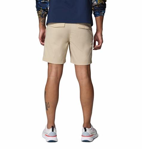 Columbia Men Omni-Freeze ROC Lite Short, Beige, 34, Hiking