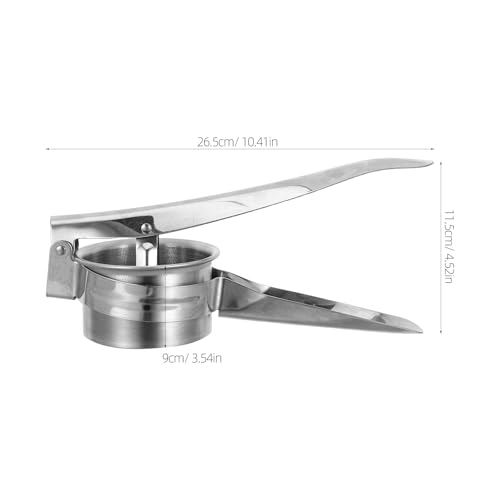 Exprimidor manual de acero inoxidable fácil de limpiar y sin resbalones para exprimir cítricos 3