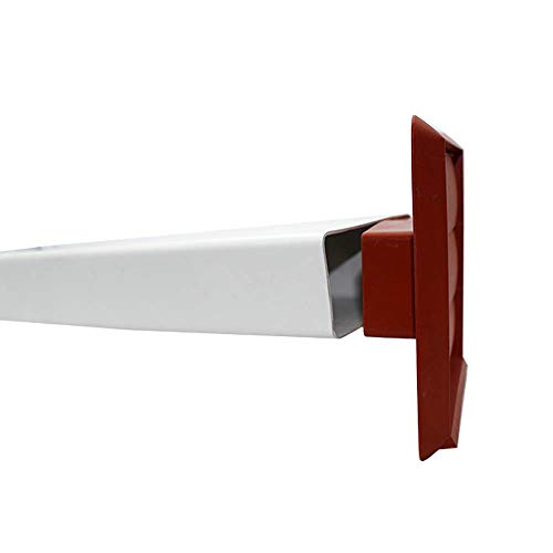 Kair Terracotta Gravity Grille with Rectangular 110x54mm Rear Spigot - Image 4