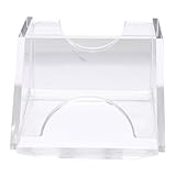 ERINGOGO アクリルカードディーラー ポータブル防水ディーラーシューズ 家庭用カードアクセサリー 耐久性 滑らかなエッジ設計 ポーカー ブラックジャック