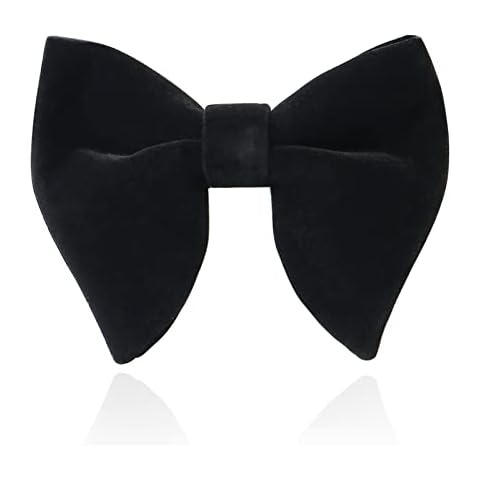 HOULIFE Velvet Bow Tie for Men Cover