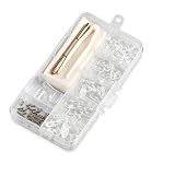 35 Pares de Almohadillas Gafas Nariz de Silicona con Cámara de Aire, Plaquetas Nasales Antideslizantes y Suaves con Estuche de Almacenamiento