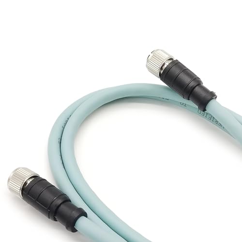 Cable Ethernet Industrial Cat7 M12 8 pines hembra 10 m miniatura 4